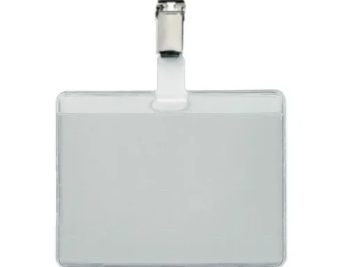Badgeclip Wit