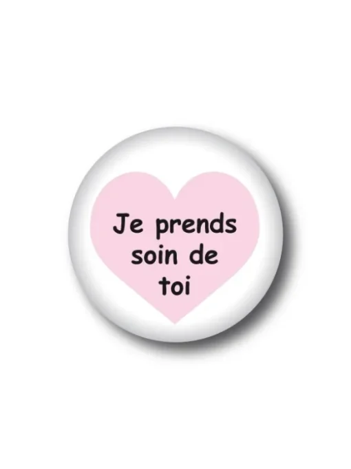 Button Ik zorg voor je