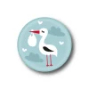 Button Stork Baby