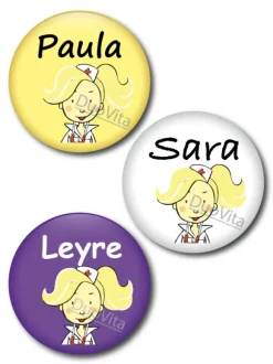 Button Verpleegster blond