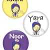 Button Verpleegster Hoofddoek