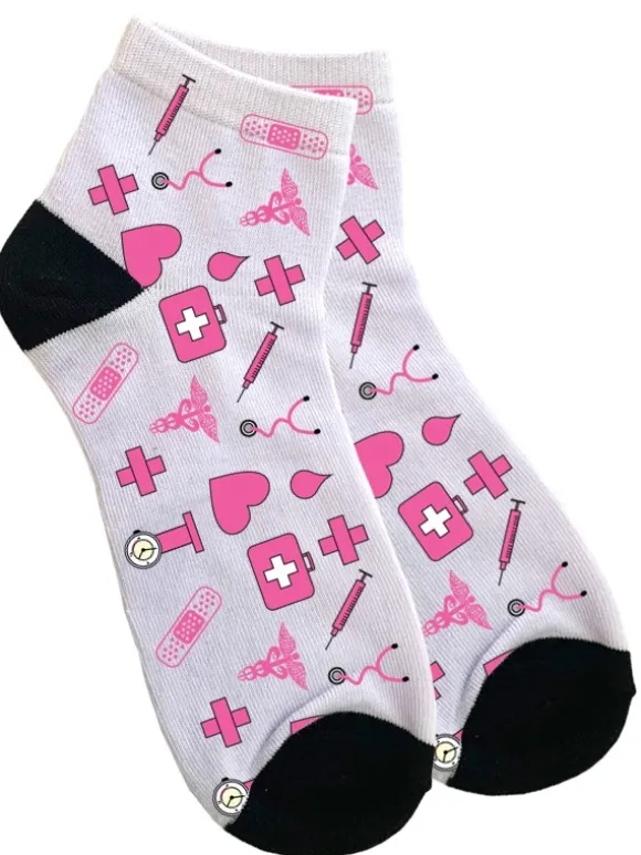 Dames Verpleegkundige Enkelsokken