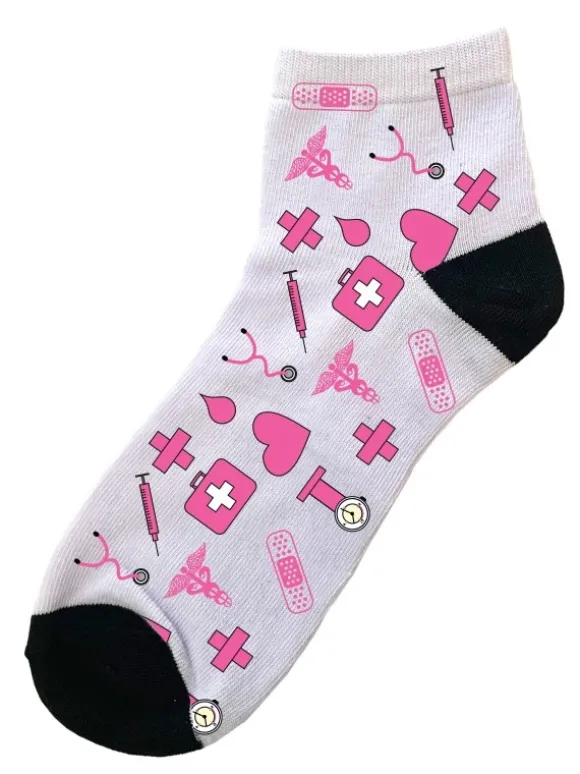 Dames Verpleegkundige Enkelsokken