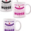 Mug Awesome Nurse Met Naam Opdruk