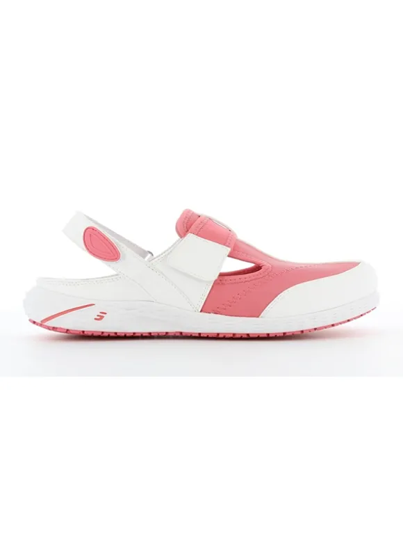 Oxypas / Safety Jogger Aliza Wit/Fuchsia