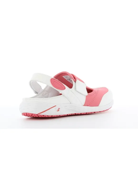 Oxypas / Safety Jogger Aliza Wit/Fuchsia