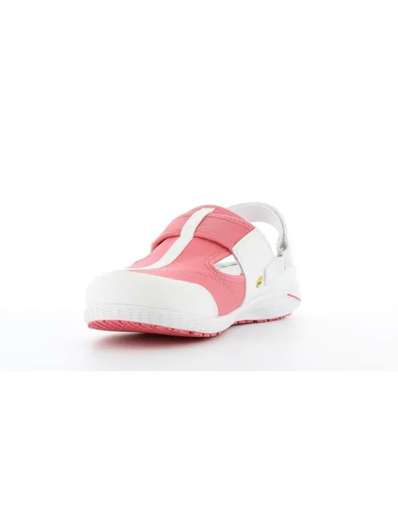 Oxypas / Safety Jogger Aliza Wit/Fuchsia
