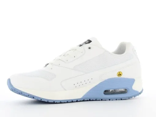 Oxypas / Safety Jogger Ela Wit/Blauw