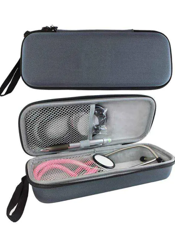 Premium Stethoscoop Opberghoes Grijs