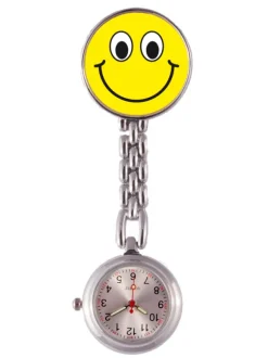 Verpleegstershorloge Smiley Geel